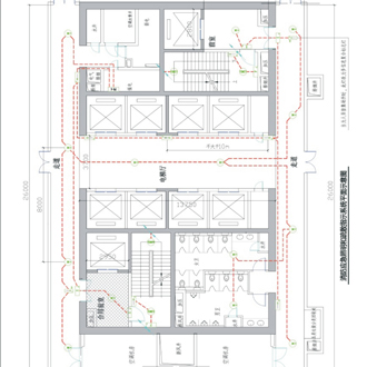 高层办公建筑自带电源集中控制型系统